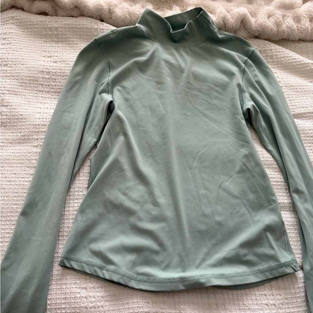 Women's OFFLINE by Aerie Sage Green Turtleneck